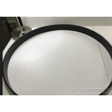 Ludwig Drum Parts : Ludwig 22" Bass Drum Hoop : White Silk Inlay Ludwig Bass Drum Hoop