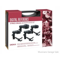 Pro Audio : Digital Reference DRDK4 Drum Microphone Kit