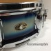 Slingerland Snare Drum : Vintage 1964 Slingerland Snare Drum 8 Lug Blue & Silver Duco Snare