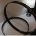 **SOLD**  Ludwig Drum Parts : Ludwig 22" Bass Drum Hoop : Chrome Inlay (2) Two Hoops
